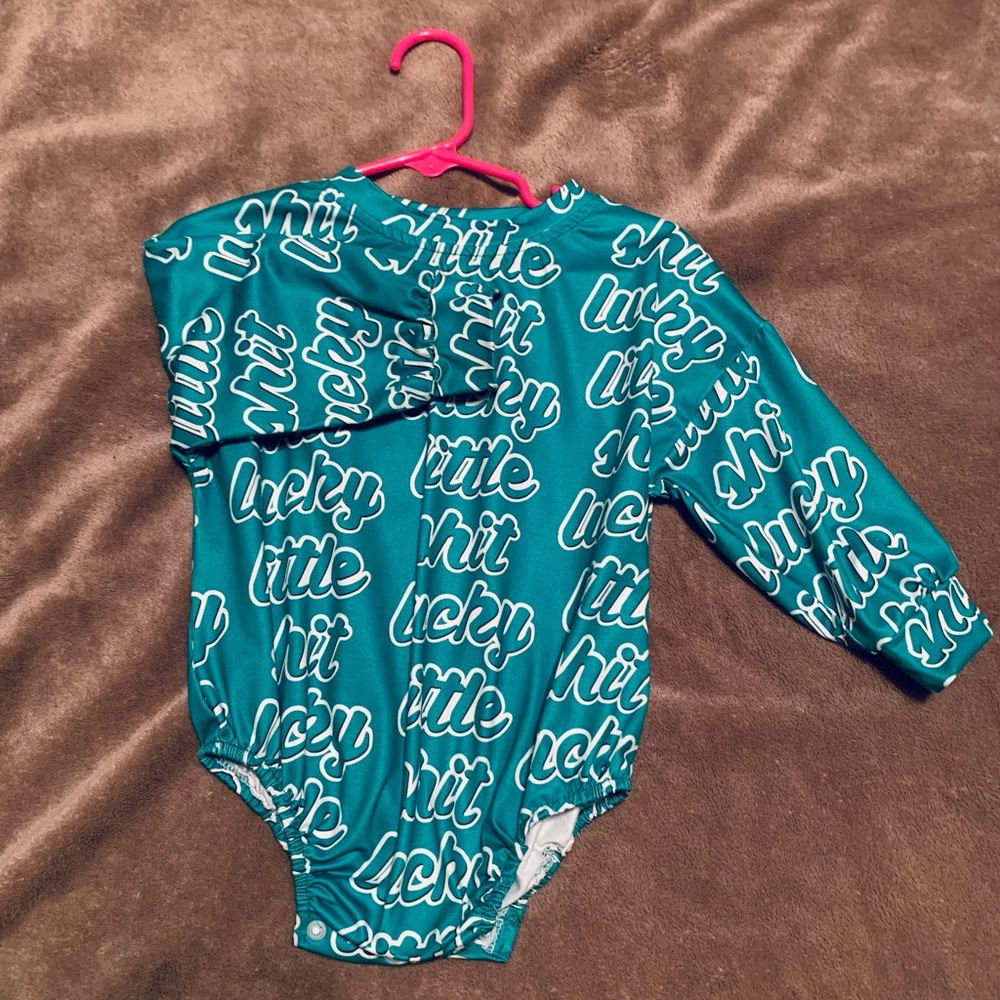 St. Patrick’s day onesie